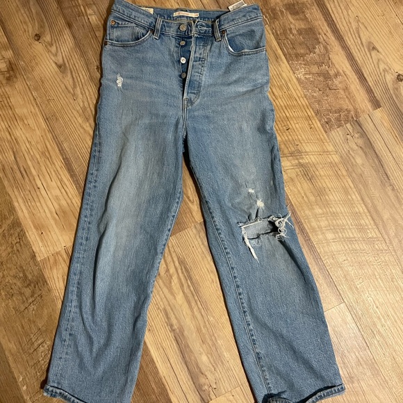 Levi’s wedgie jeans straight leg size 28 - Picture 3 of 5